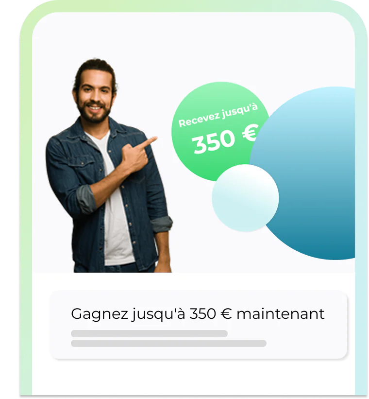 Landingpages Smartphone-Mockup mit Hauptansicht