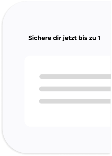 Landingpages Smartphone-Mockup mit Analytics-Screen