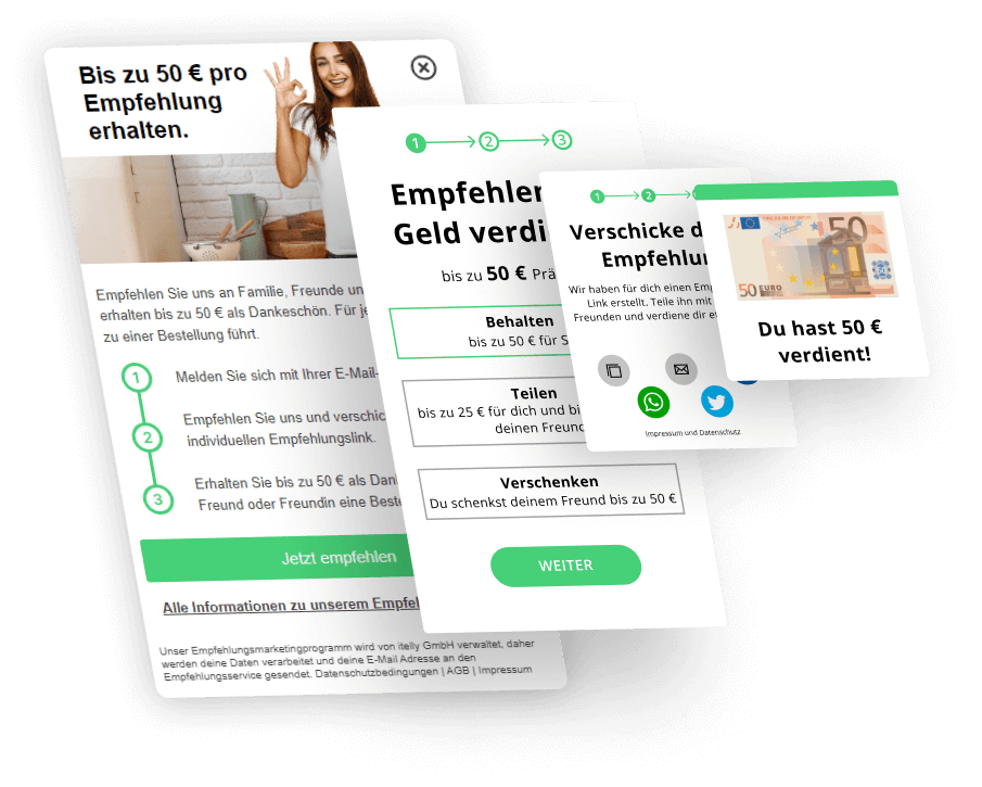 Empfehlungsmarketing mit itelly!